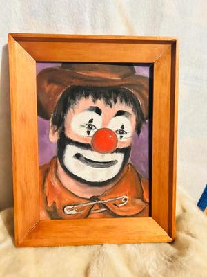 HAND PAINTED CLOWNS BY LIAM WILSON