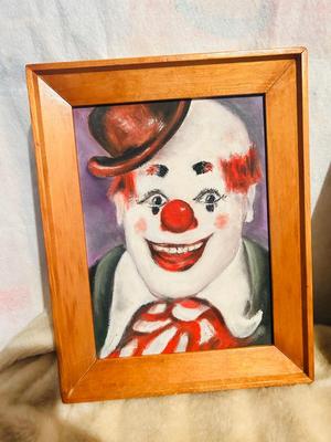 HAND PAINTED CLOWNS BY LIAM WILSON