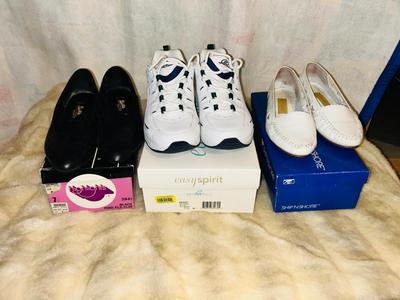 NEW WOMENS EASY SPIRIT SNEAKERS, AND CASUAL SHOES