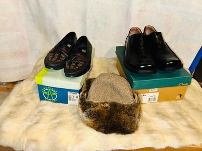 MENS SHOES AND HAT