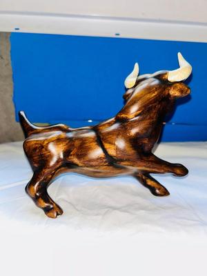 BULL FIGHTER AND BULL