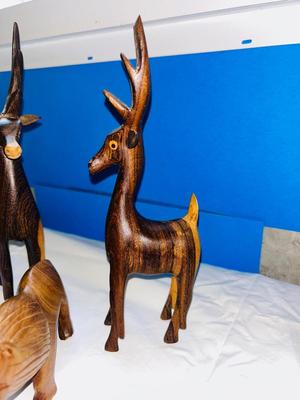 HAND CARVED WOODEN CRITTERS