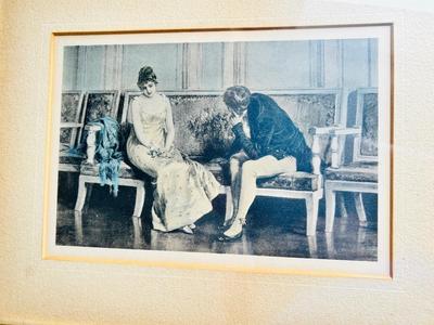 ANTIQUE FRAMED PRINT