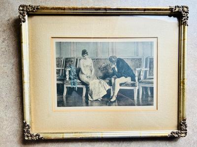 ANTIQUE FRAMED PRINT