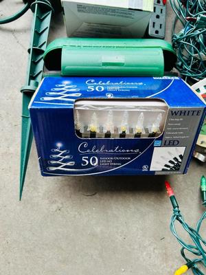 HOLIDAY NET LIGHTS, OUTDOOR STAKE TIMER AND MORE!