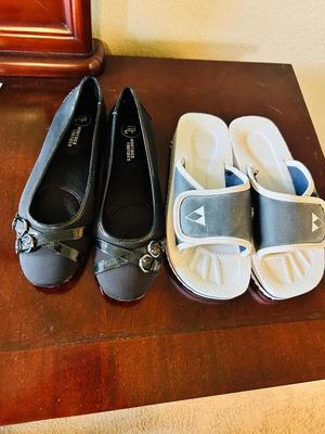 CUTE MOOTSIES TOOTSIES SLIP ONS AND BEACHY SANDALS