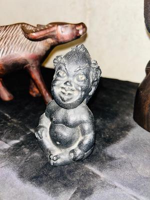 HAND CARVED IN FREE TANGANYIKA