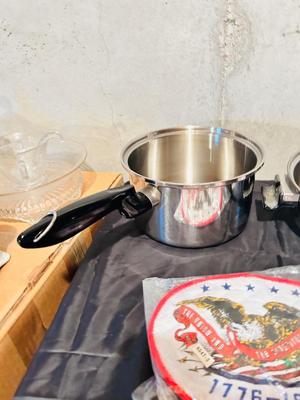 DELUXE PERMANENT STAINLESS STEEL COOKWARE