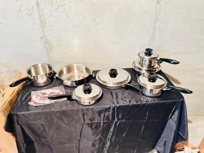 DELUXE PERMANENT STAINLESS STEEL COOKWARE
