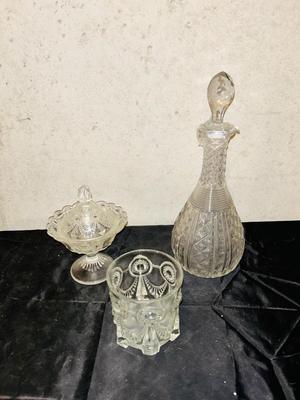 VINTAGE GLASS ITEMS