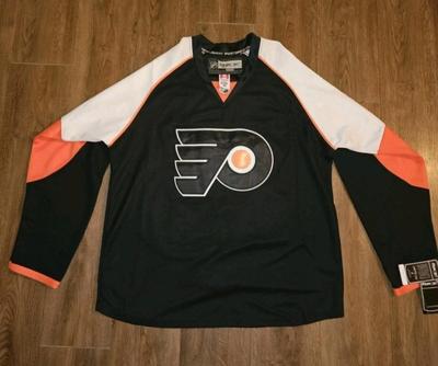Authentic New Reebok Center Ice Clark Giroux Philadelphia Flyers NHL Jersey Sz 48