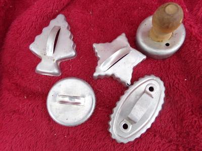 Some cookie cutters and a donut cutter. FUN!