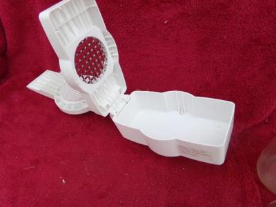 French Fry slicer & vegetable dicer machine,.large & small size slicing never been used.