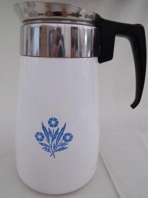 Classic & RARE Corning Ware coffee maker, stove top style