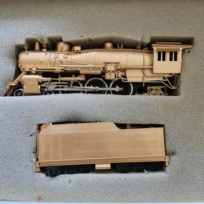 AHM HCB Ho Scale Hand Crafted Brass Locomotive AT & SF 4-6-2 Class 3400