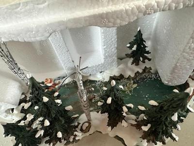 Dept 56 Village Pine Point Pond w Box