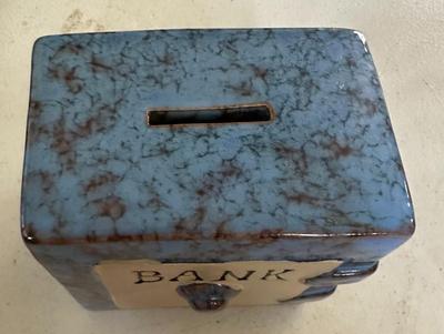 Ceramic Piggy Bank 4 x 4 x 2