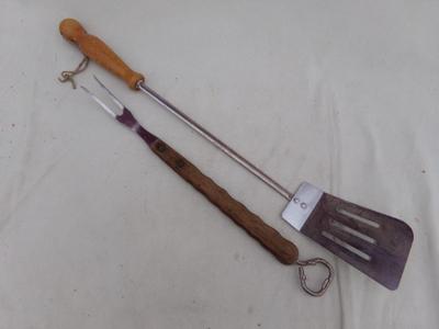 ULTIMATE BBQ chef tools Complete w/bottle opener on fork handle :-)