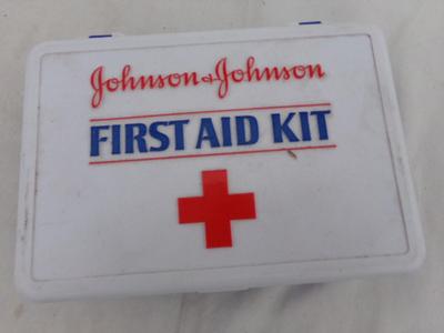 First Aid kit, looks like new/unused.