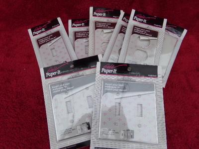 Paper-It outlet & switch cover plates. Customize-able wall cover plates