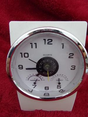A couple of battery operated table top clocks.