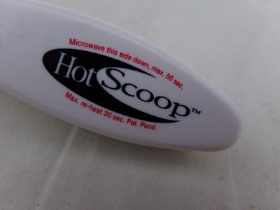 Hot Scoop microwave heatable scoop for ice cream or whatever.