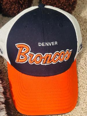 BRONCOS AND CU BUFFS GEAR ALONG WITH A BRONCO BOOK