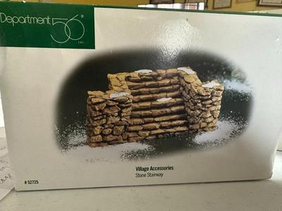 Dept 56 Village Accessories "Stone Stairway"