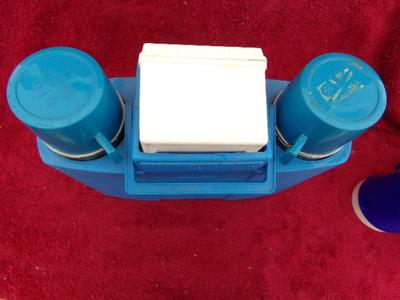 THERMOS picnic set. W/2 Thermos bottles & a lunch/picnic box