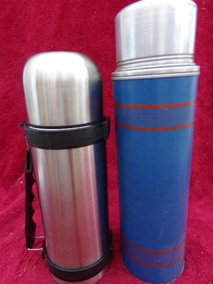 Old meets New thermoses. A pair to draw to. What a contrast.