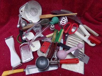 Some more kitchen implements of all sorts.
