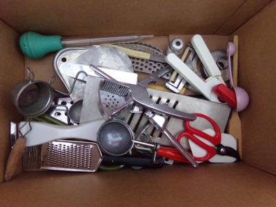 Some more kitchen implements of all sorts.