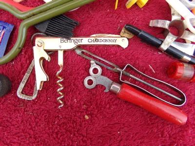 Yet another box of kitchen utensils & tools.
