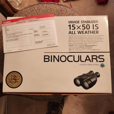 Canon Image Stabilizer Binoculars 15x50 IS UD 4.5 All Weather