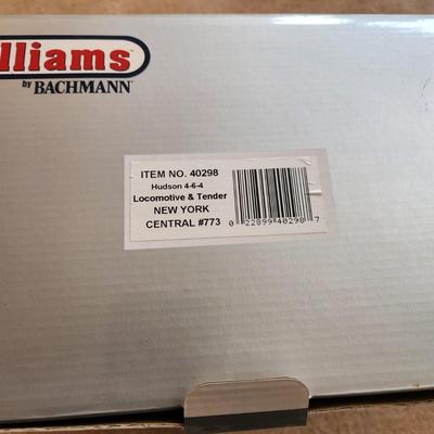 Rio Grande 8459 Rotary Snow Plow, NYC 4-6-4 Hudson Steam #773 New York Central Tender in Glass Show Case w original packaging for Loco...