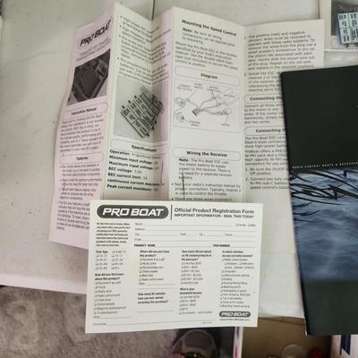 Pro Boat Blackhawk 26 R/c with controller and parts.