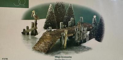 Department 56. Village Accessories "Wooden Pier"