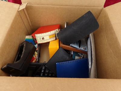 Now that’s a pile of office desk STUFF! If you can’t find it in there . . .