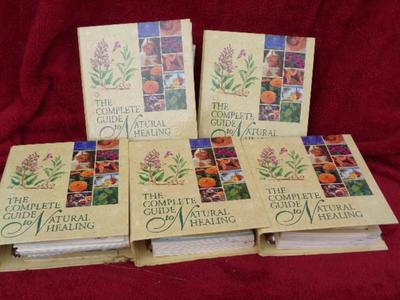 The Complete Guide to Natural Healing. FIVE loose leaf binders full.