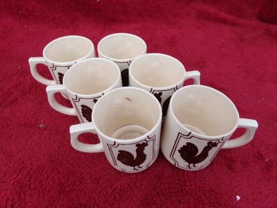 THE LAST DOZEN coffee mugs/cups in a box w/ 6 that match