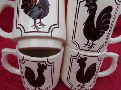 THE LAST DOZEN coffee mugs/cups in a box w/ 6 that match