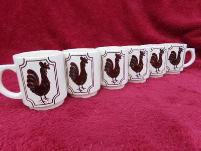 THE LAST DOZEN coffee mugs/cups in a box w/ 6 that match