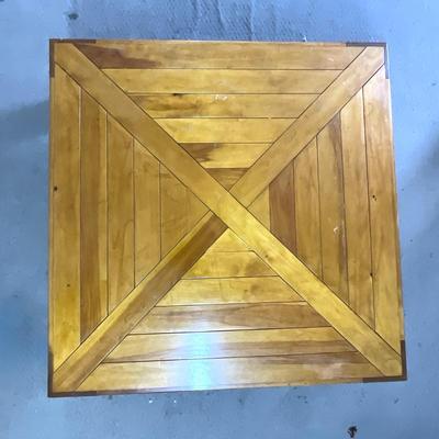 183 Large Directional Walnut Marquetry Coffee Table