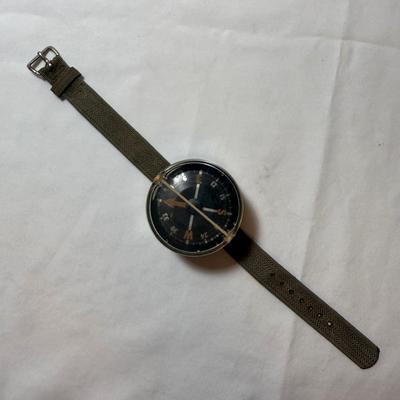 Kalart Co. Wrist Compass plus Pre-WWII Era French Coins & More Militaria (K-HS)