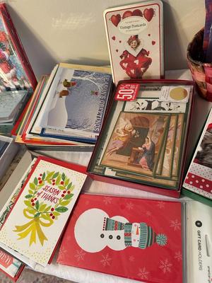 Box of Cards - Mostly Christmas, Thank You, etc. (B3)