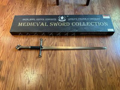 KNIGHTS COLLECTIONS MEDIEVAL SWORD