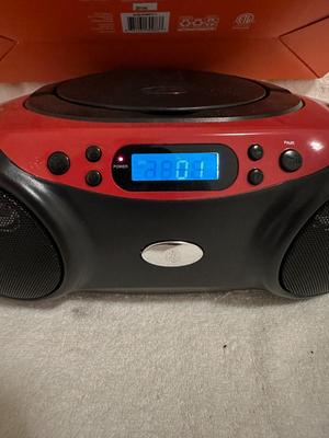 Groove Onn Cd Boombox with Bluetooth Wireless Technology - Tested (B1)