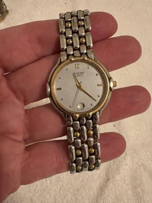 6 Mens Watches (Untested) Bulova, Beverly Hills Polo Club, Fake Rolex +
