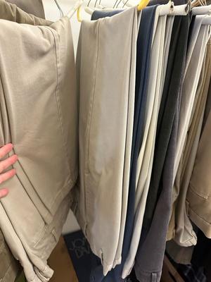 Lot Men's Pants, Many Khaki Style, Mostly 40x32 +7 Ties