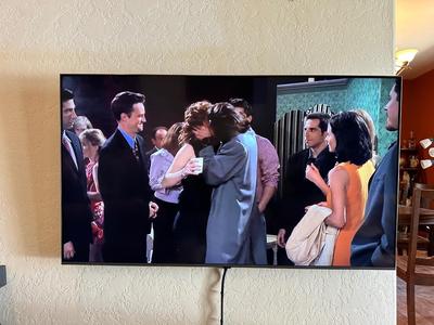SAMSUNG 55" CLASS QLED 4K SMART TV WITH REMOTE, WALL MOUNT AND TV STAND (if you don't want to mount to a wall)